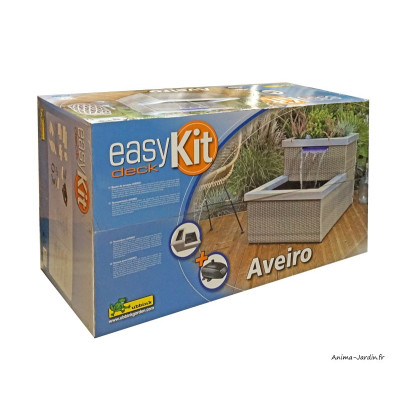 Fontaine led moderne à 2 étages au contour tressé, Aveiro, Ubbink, achat, pas cher