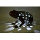 Grenouille en métal, H.20 cm, avec récepteur solaire, lumière, animal en métal, Netlon, achat, pas cher