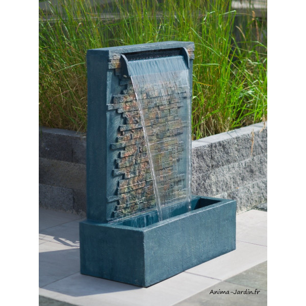 Fontaine LED sur pied avec vasque, Filaga, Ubbink