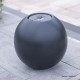 Sphère à eau design, fibre de ciment, Pizarra, Ubbink, achat, pas cher