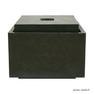 Fontaine moderne LED, Terrazzo et polystone, Sonora, Ubbink, achat, pas cher