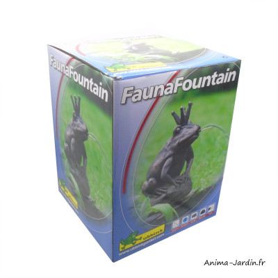 Grenouille H.27 cm, cracheur d'eau, décoration bassin, Ubbink, achat, pas cher