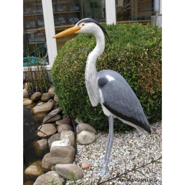 Héron I, H.87 cm, décoration extérieure, animal, Ubbink