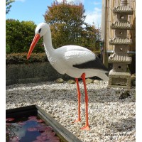 Cigogne, H.87 cm, décoration extérieure, animal, Ubbink, achat, pas cher