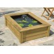 Bassin en bois de sapin,225 L, QUADRO WOOD I, Ubbink, achat, pas cher