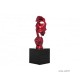 Sculpture Secreto, visage, H.57 cm, décoration intérieure, Socadis, achat, pas cher