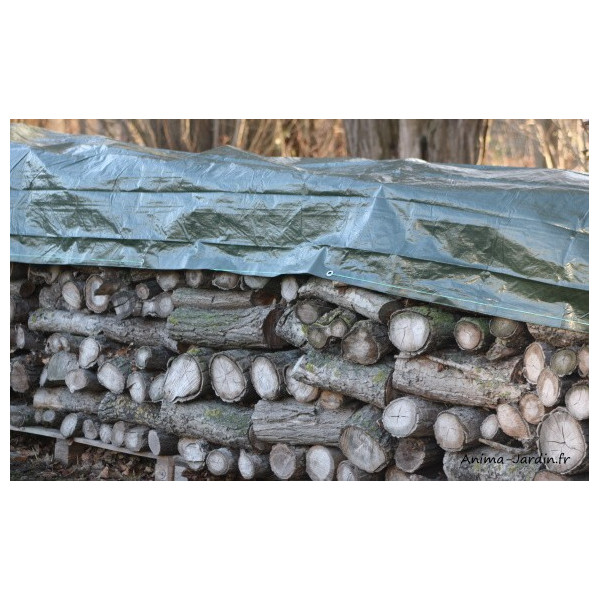 Bâche à bois, 1,5 x 6 m, Ideal Garden