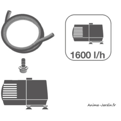 Fontaine 3 vasques, Nova Scotia, Ubbink, achat, pas cher