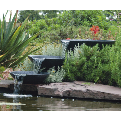 Fontaine 3 vasques, Nova Scotia, Ubbink, achat, pas cher