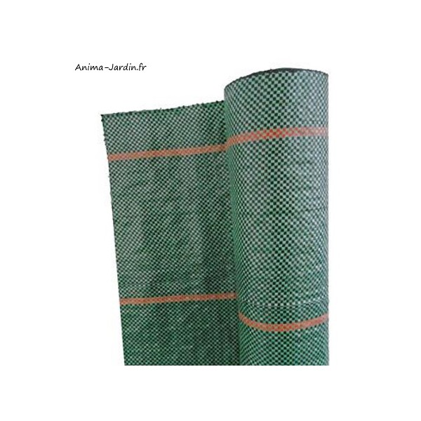 Toile de paillage vert, 90 g, protection des sols, Nature, achat, pas cher