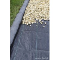 Toile de paillage noir, 100 g, protection des sols, Nature, achat, pas cher