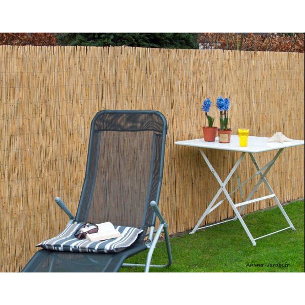 Ecran de paille, chaume, 70% occultant, occultation jardin