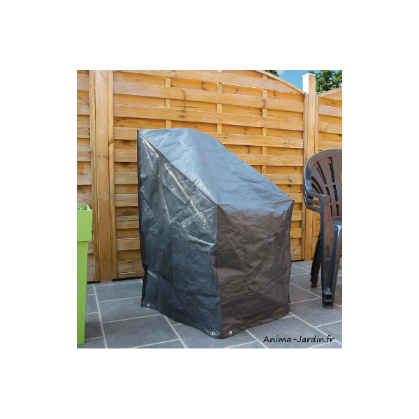 Housse de protection pour chaise et fauteuil de jardin, imperméable, Nature Jardin, achat pas cher
