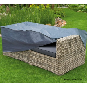 Housse de protection pour canapé 2 places d'extérieur, jardin, imperméable,  Nature Jardin, achat pas cher