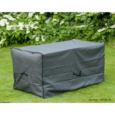 Housse de protection pour coussin d'extérieur, L.150 cm, imperméable, Nature Jardin, achat pas cher