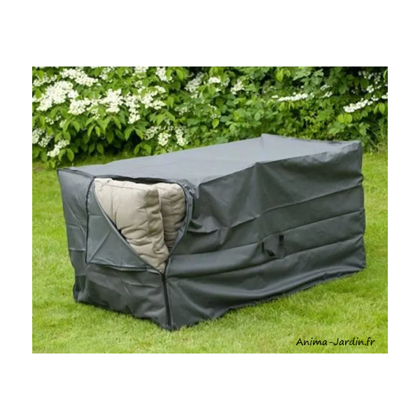 Housse de protection pour coussin d'extérieur, L.150 cm, imperméable, Nature Jardin, achat pas cher