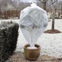 Gaine hivernage blanche, Ø.64 cm, 30 g/m2, Nature Jardin, achat pas cher