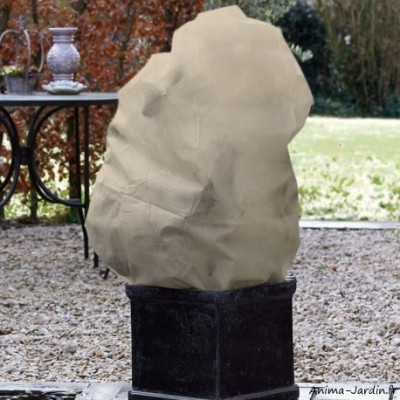 Housse hivernage, Ø.75 cm, 50 g/m2, lot de 2, Nature Jardin, achat pas cher