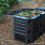 Silo à compost, Noir, pliable, 1200 L , compostage, Nature, achat, pas cher