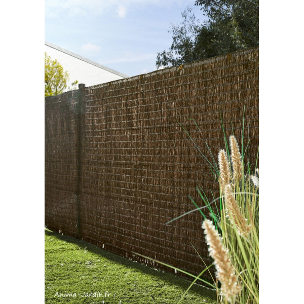 Paillon synthétique marron, 230g, 100 % occultant, Ideal Garden