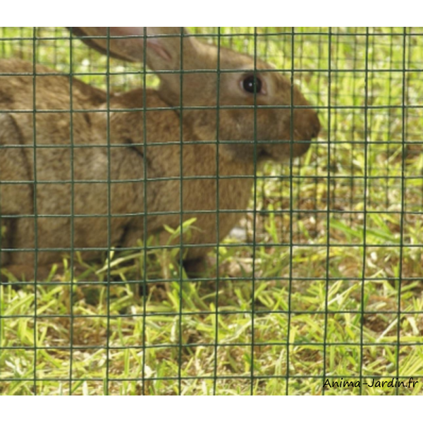 Grillage carrée galvanisé, 6,4 mm, Ideal Garden