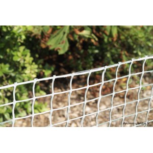 Grillage plastifiée blanc, 0,5x3 m, Ideal Garden, Netlon, pas cher, achat