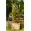 Jardinière en bois, treillis, H.150 cm, jardipolys, bac extérieur, achat, pas cher