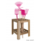 Range outils en bois, 16 cases, Jardipolys, achat, pas cher