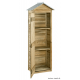 Armoire de rangement, 2 étagères, extérieur, Jardipolys, achat, pas cher