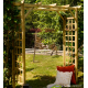 Pergola en bois, Valeriane, H.214,5 cm, plante grimpante, Jardipolys, achat, pas cher