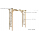 Pergola en bois, Valeriane, H.214,5 cm, plante grimpante, Jardipolys, achat, pas cher