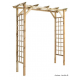 Pergola en bois, Valeriane, H.214,5 cm, plante grimpante, Jardipolys, achat, pas cher