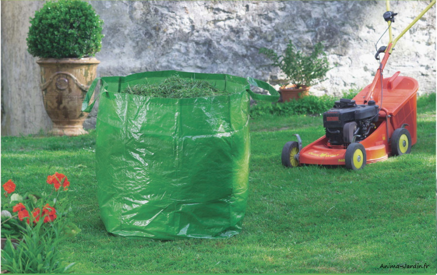 sacs de jardin déchats avec poignées, greenbag, nortene, anima jardin