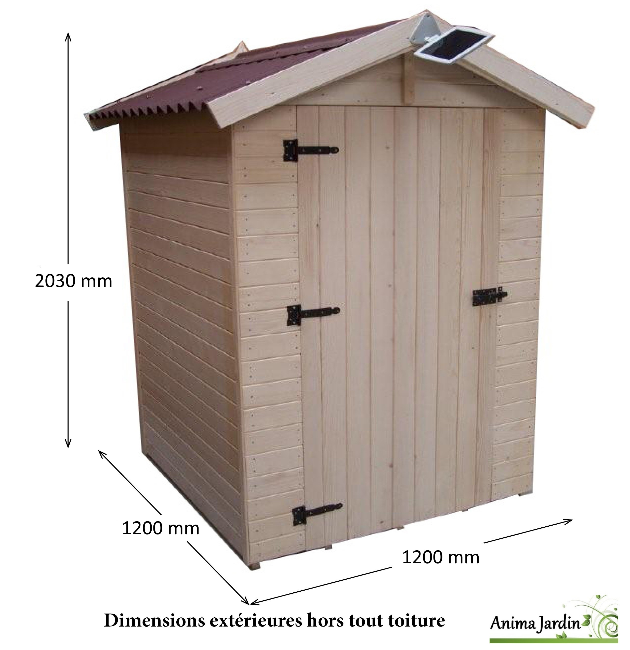 toilettes sèches en bois avec sciure-abri extérieur-Foresta-Anima-Jardin.fr