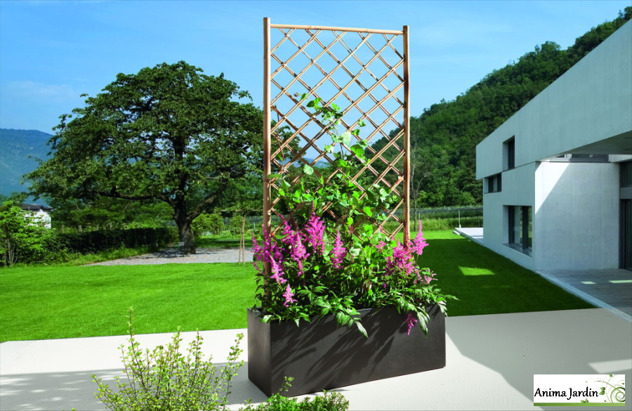 Panneau trellis en bambou, Bamboo Panel, nortene, Anima Jardin.fr