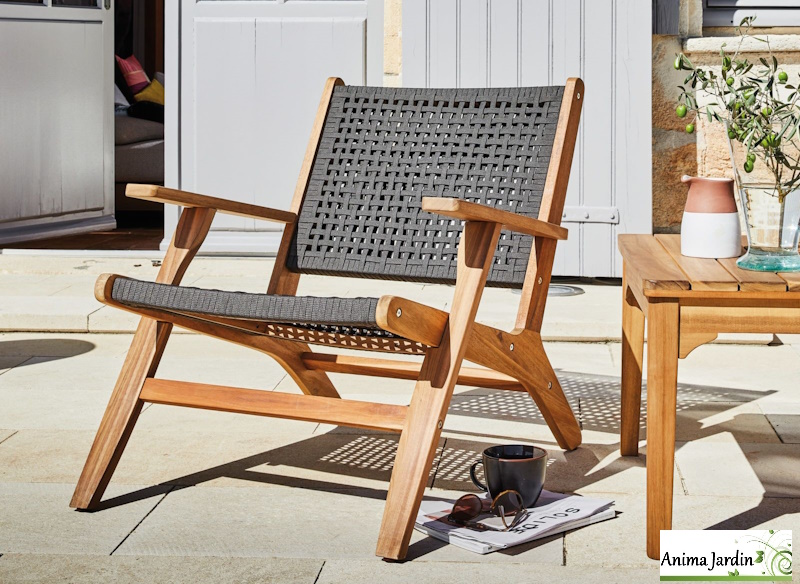 Fauteuil de jardin Relax Dahlia en bois - ProLoisirs, anima jardin