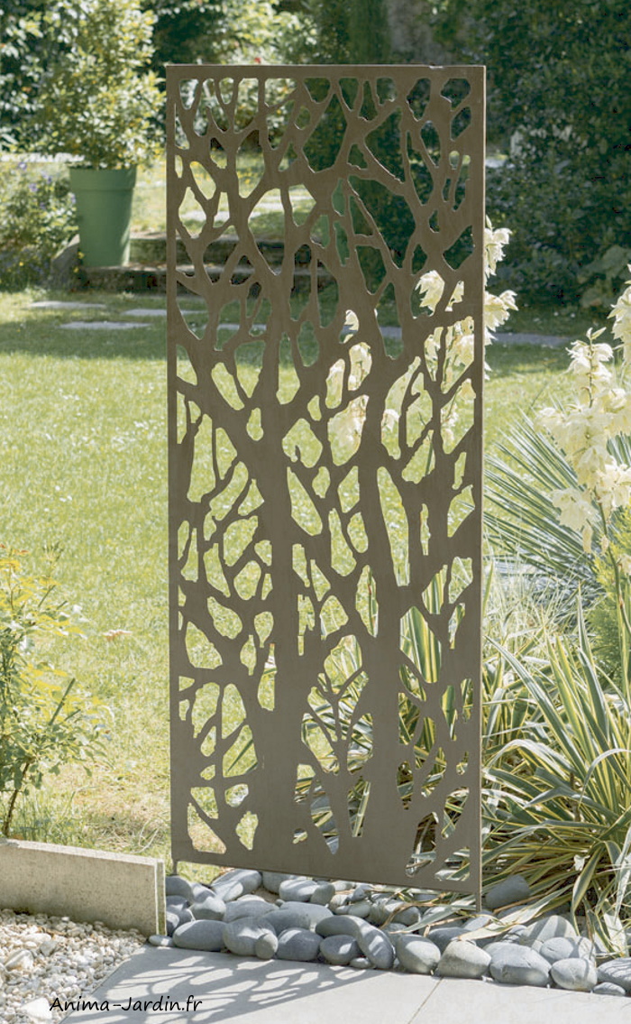 Panneau décoratif Tree brun motif branche, 60x150 cm, brun, nortene, Anima-Jardin.fr