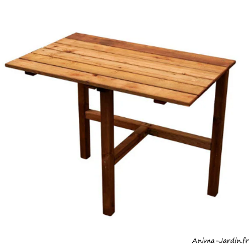 table-pliante-carre-adapt-table exterieure-jardipolys--achat-pas cher-Anima-Jardin.fr