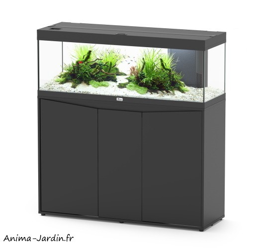 Aquarium-Prestige 120-capacité 170 L-kit complet-éclairage-pompe de filtration-Aquatlantis-Anima-Jardin.fr