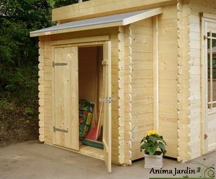 Rangement outil jardin