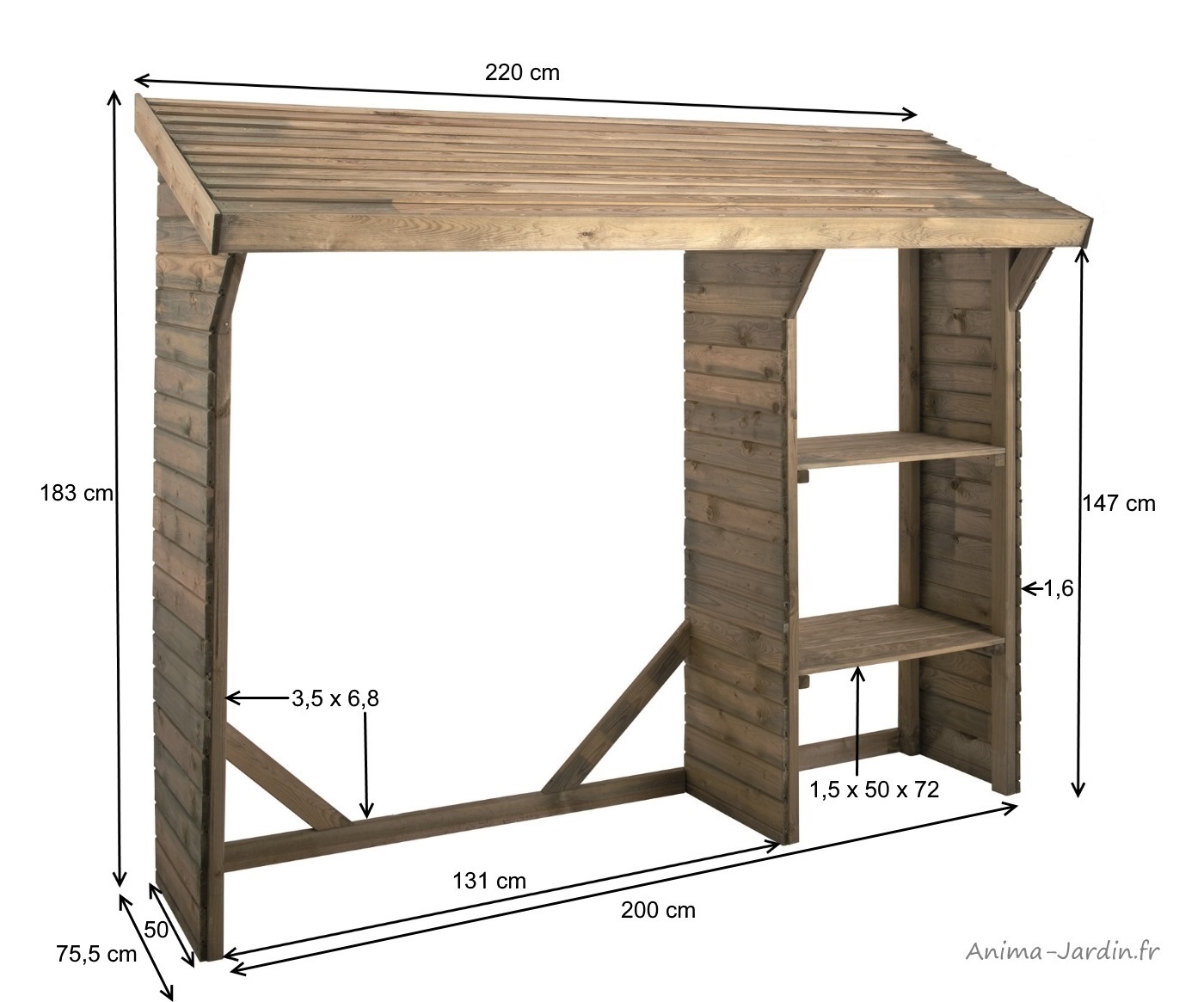 Bûcher-Bûches-bois-anima-jardin