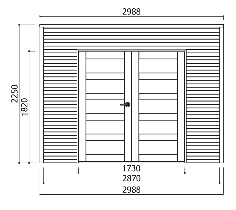 Abri en bois autoclave-Bari-8m²-chalet-cabane-dimensions-Anima-Jardin.fr