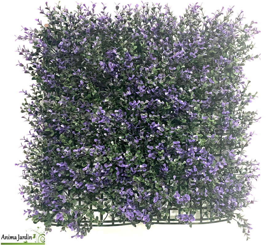 Mur végétal, artificiel Chèvrefeuille fleuri, 1x1 m, ideal-garden-netlon-achat-pas-cher-anima-jardin.fr