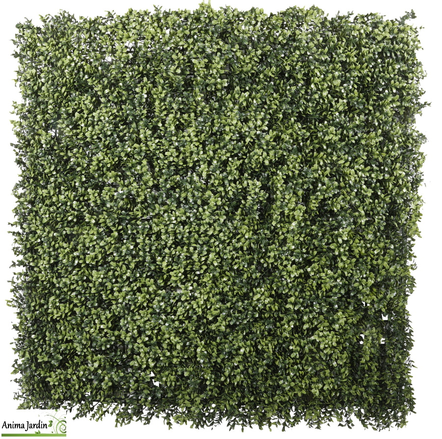 Mur végétal, artificiel Buisson, 1x1 m, ideal-garden-netlon-achat-pas-cher-anima-jardin.fr