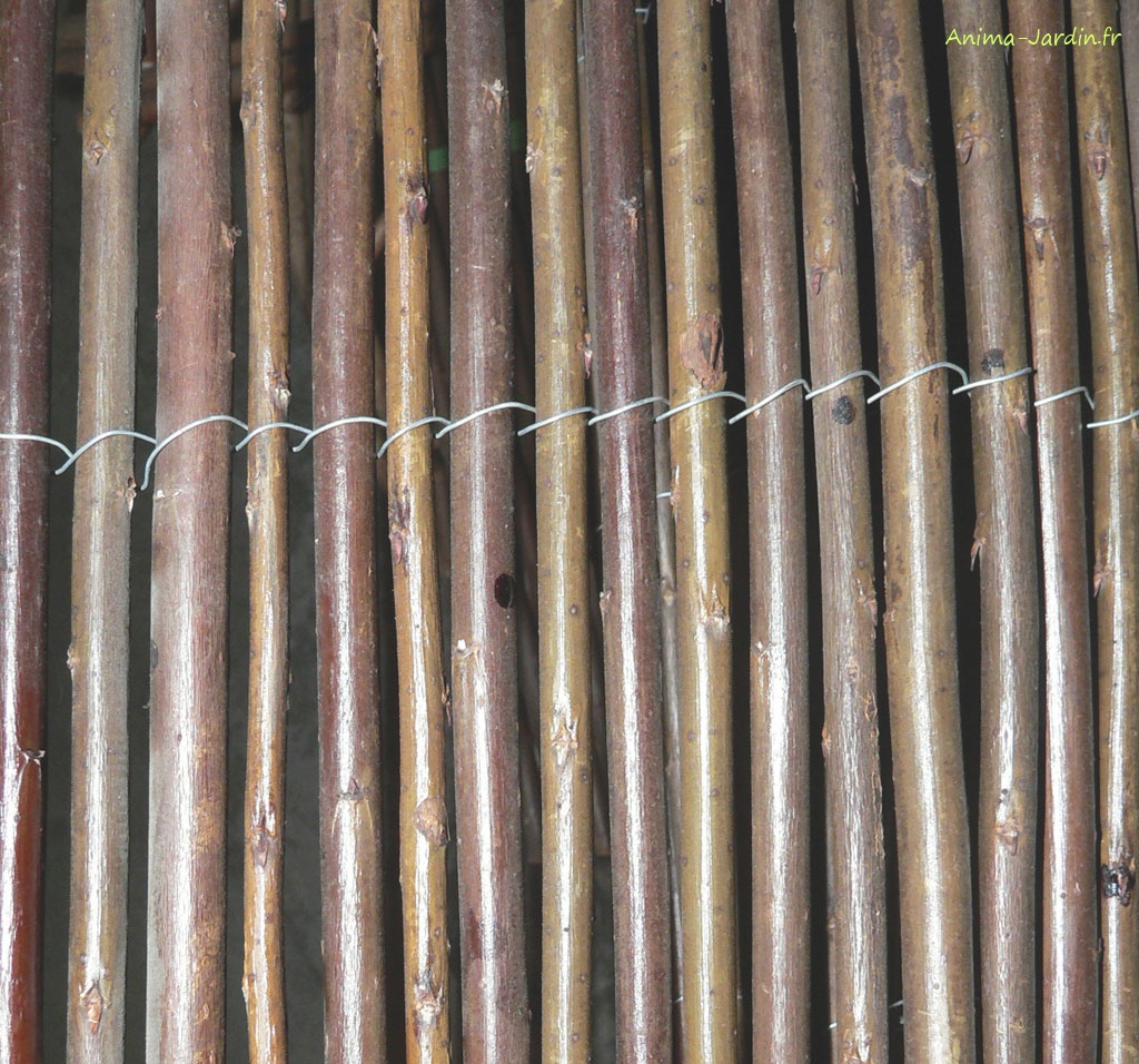 Canisse osier fency wick naturel 1 x 3 mètres - Nortene.