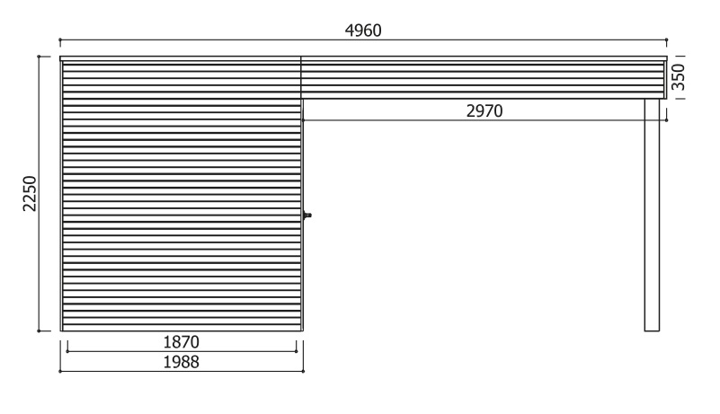 Abri-bois-jardin-avancée-Potenza-extérieur-rangement-dimensions-anima-jardin.fr