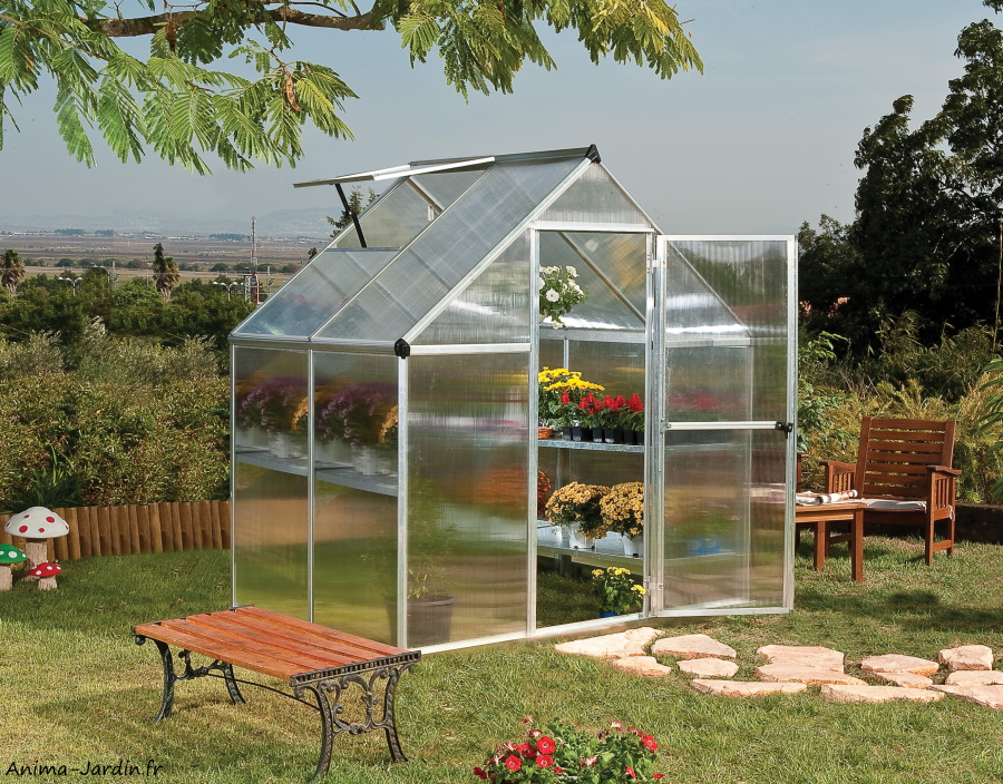 Serre de jardin, Mythos Silver, Polycarbonate, Canopia by Palram