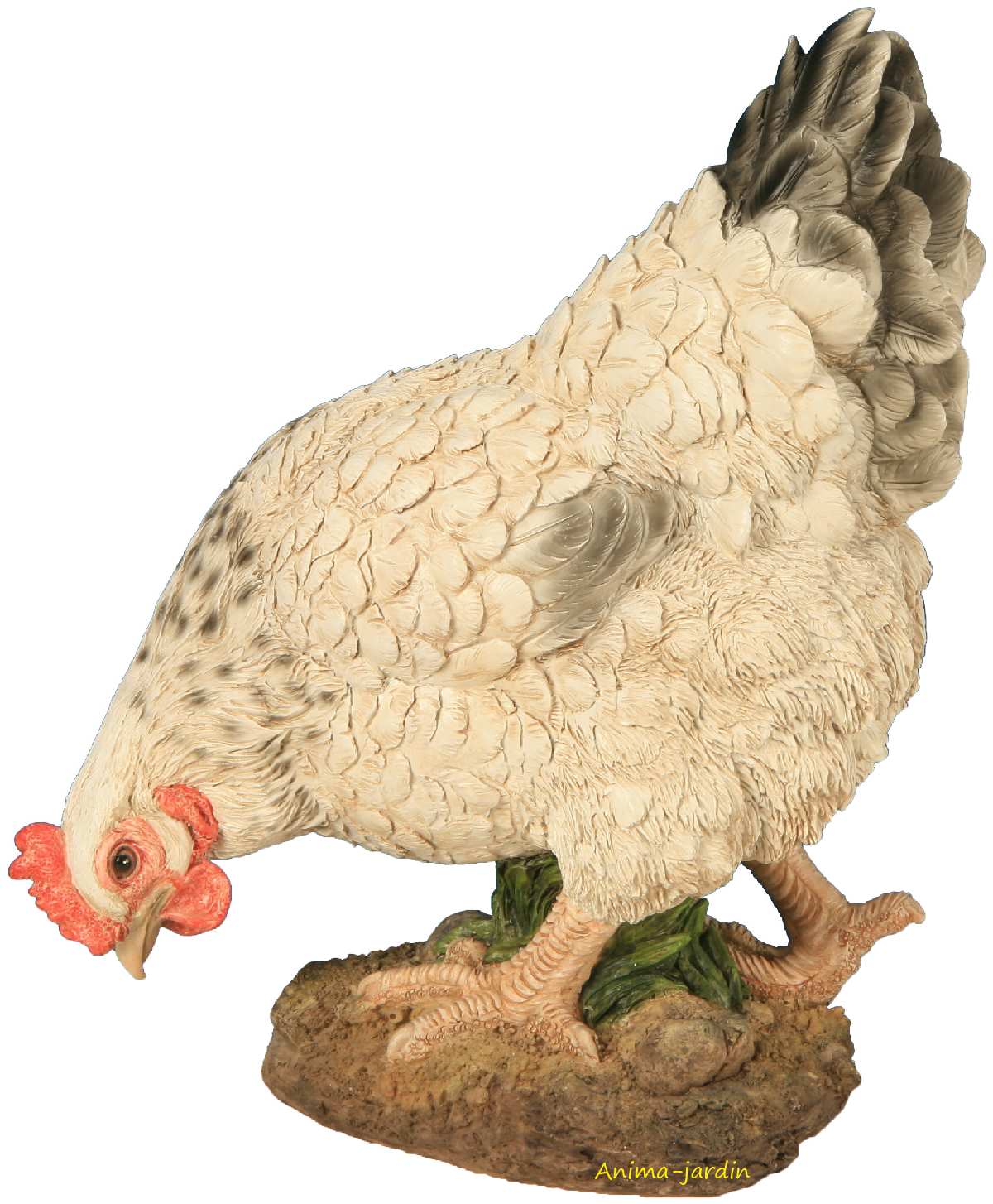 poule-blanche-26cm-anima-jardin.fr poule-blanche-26cm-anima-jardin.fr