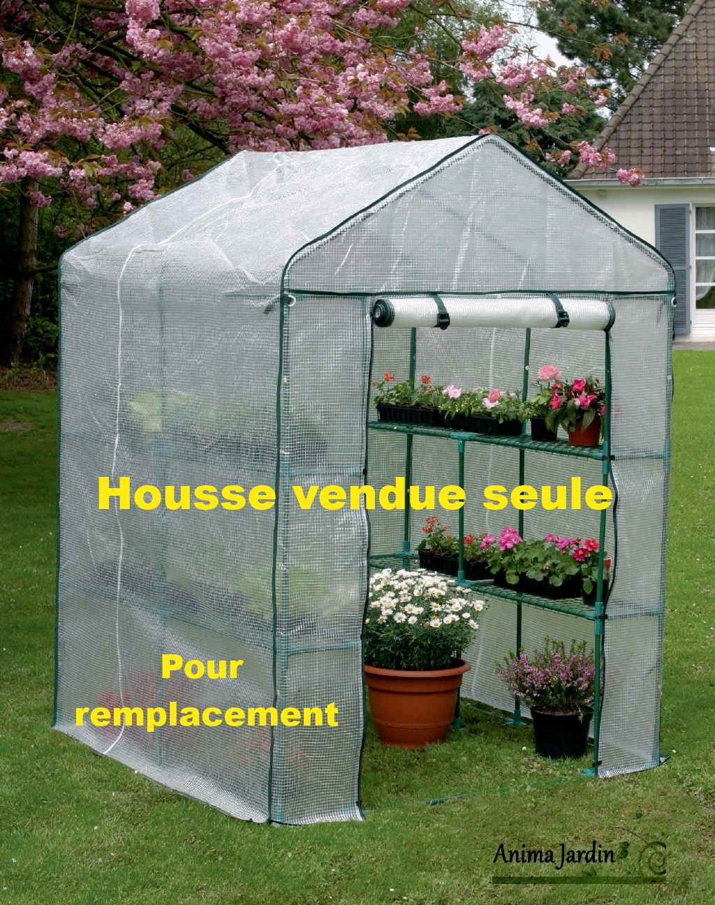 Housse de Serre jardin souple 2m², Greenseason 4 Nortène,