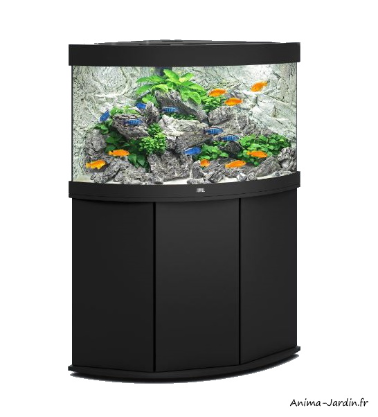 Aquarium Trigon 190 LED-Aquarium angle-190 litres-kit complet-éclairage-filtre-pompe-Juwel-Anima-Jardin.fr